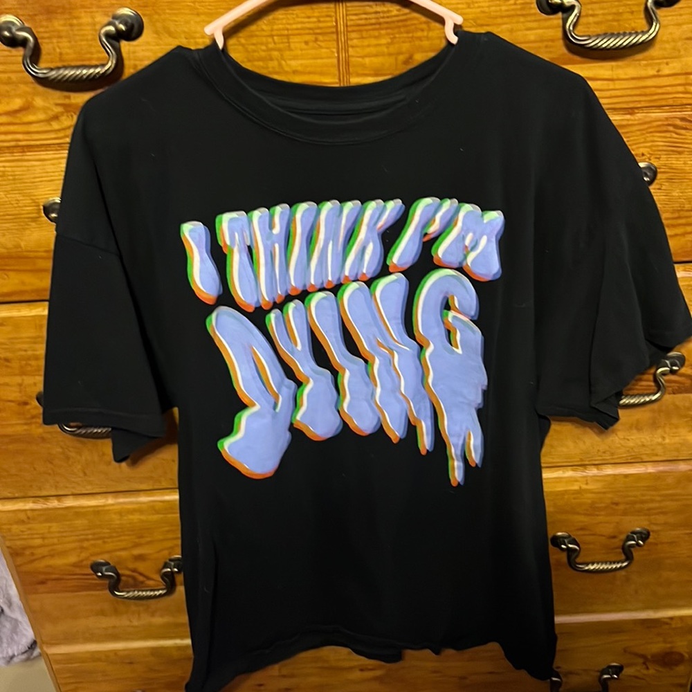 Black Graphic T-shirt